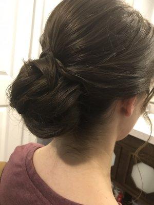 Hairdo for wedding