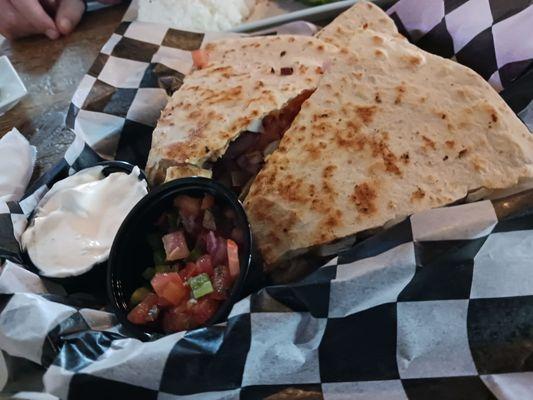 Chicken quesadilla