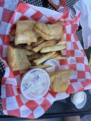 Walleye Dinner