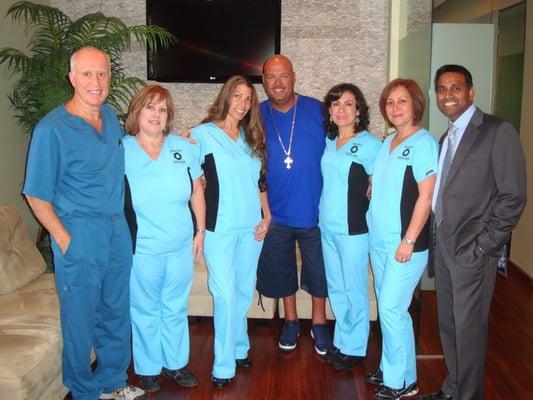 DJ LAZ (patient) and the PLVI staff