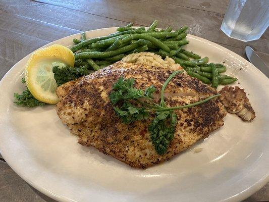 Lemon pepper redfish