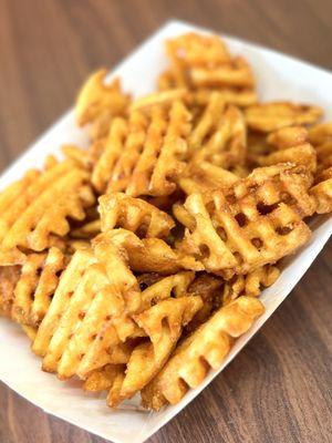 Waffle Fries now available!