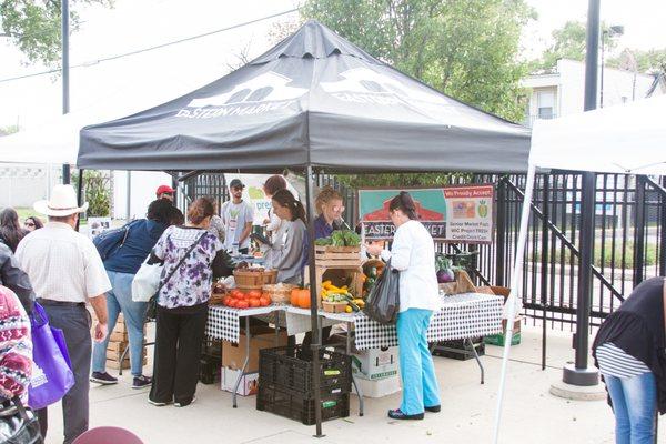 CHASS Mercado (Seasonal produce market) Open June - October.