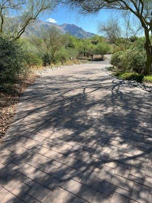 Driveway- fixed drainage one year ago