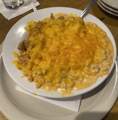 Buffalo chicken mac and cheese