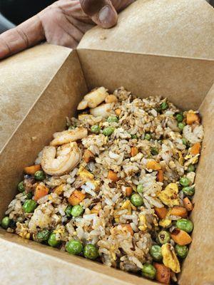 Shrimp fried rice