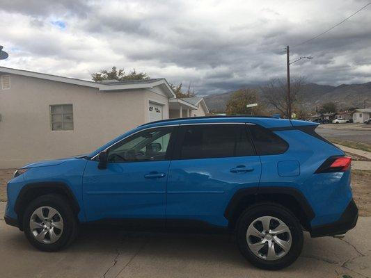 My New Toyota Rav 4 LE 2020