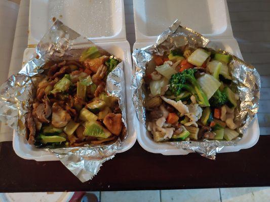 This is what was in those boxes the two dishes are almost identical.