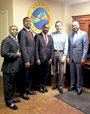 Honored to meet these dignitaries who are working to help the people of Haiti.