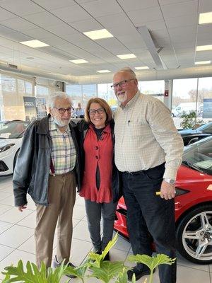 Jon Grossman, Carrie Giuliano and Dave Walden