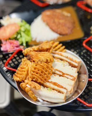 Rosemary Katsu Sando W/ Sides