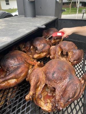 Smoked Turkeys