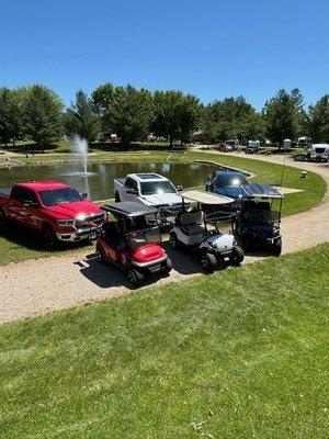 Red, White and Blue
Happy Memorial Day Weekend from Seven Eagles Resort and Campground