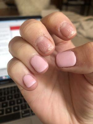 Pretty paint nails and beauty bar