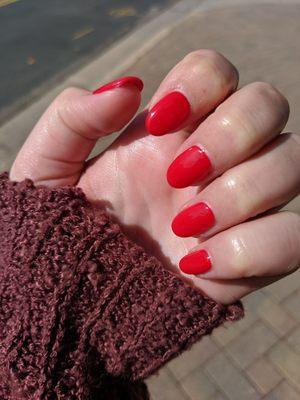 Color: Wildfire gel polish