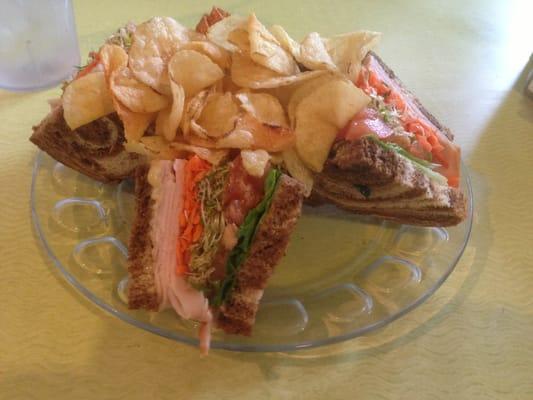 "Healthy Turkey" Sandwich