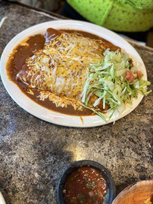 Enchilada in Flour Tortilla