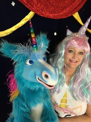 Unicorn Birthday Party! Magic, puppets, and more!