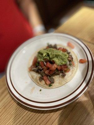 Carne asada taco