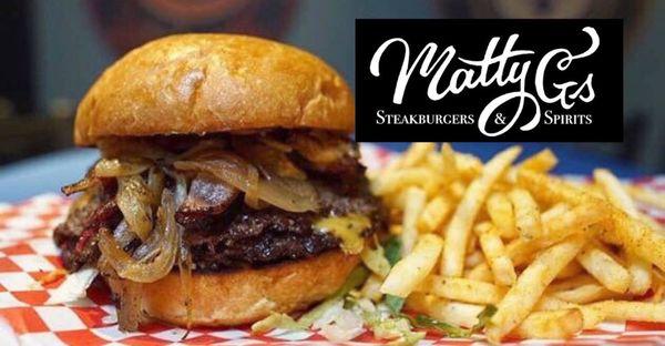 Matty G's Steakburgers! Our newest location is in Downtown Flagstaff at 6 E. Aspen Avenue, Flagstaff, 86001.