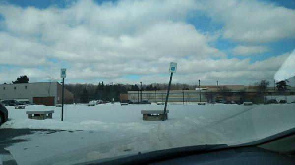 Super genius move of the week: disabled parking spots located the very farthest from shops! Great job, mall management!