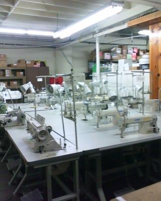 These are the top-of-the-line Juki industrial sewing machines. So long, American Apparel, HELLOOO home made porn clothes!