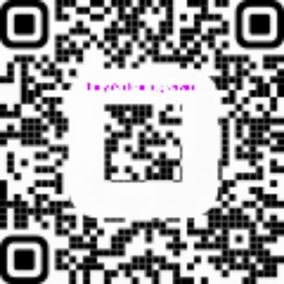 QR code for faster check-out.