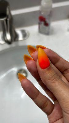 Nail product stuck around cuticles and underneath