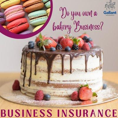 As a bakery business owner, you'll want to protect your investment with comprehensive business insurance coverage. Contact us to learn more.