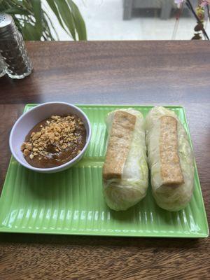 Tofu Spring Rolls