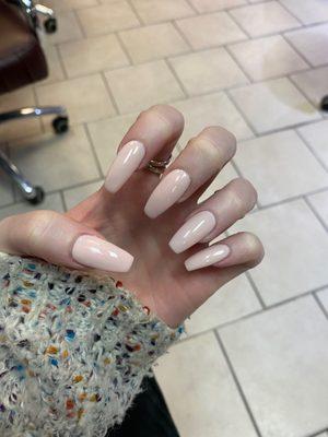 Acrylic manicure