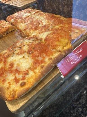 Sicilian pizza