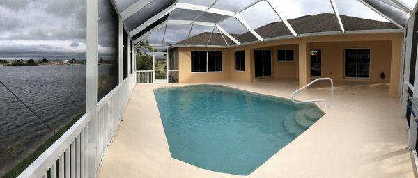 Great lg 4bd pool home on large lake in NW Cape