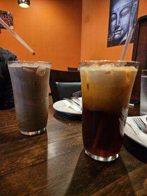 Thai tea and Thai coffee