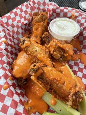 Spicy Buffalo wings