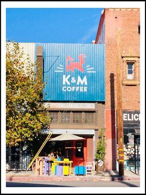 Welcome to K&M Coffee. #highlandparkLA