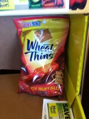 Spicy buffalo wheat thins