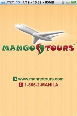 Download the FREE Mango Tours Mobile app for your iPhone