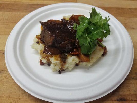 Braised short ribs