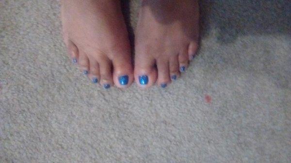 Great pedicure by Ricky