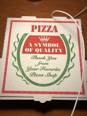 Personal Pizza Box