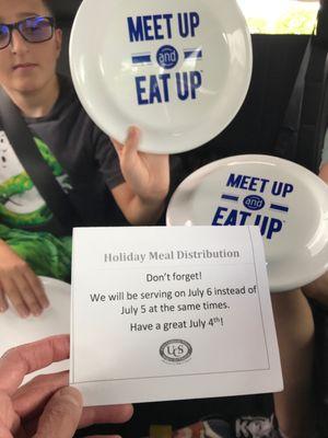 Meet Up, Eat Up meal distribution program that Utica school district is providing