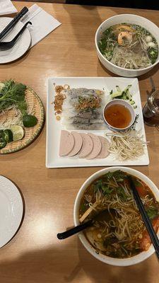 hu tieu, banh cuon, bun rieu