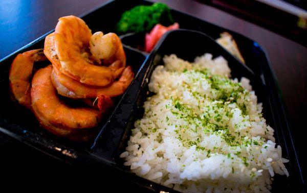 Shrimp bento box