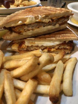 Chicken parm panini