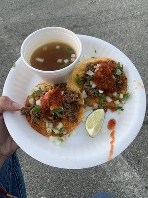 Birria tacos