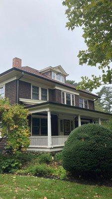 High volume seamless gutter installation in Wareham, Ma