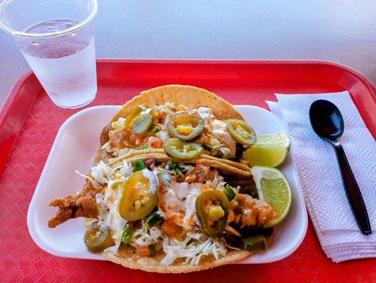 Battered Fish Tacos