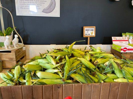 Local sweet corn!