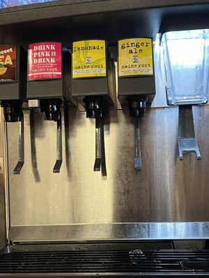 Cool fountain drinks